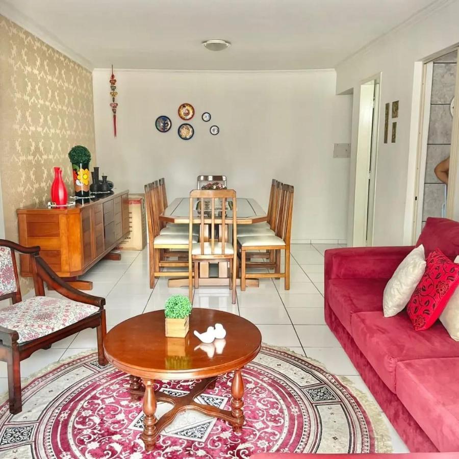 Apartamento Apto Espacoso Uma Quadra Do Mar Com Garagem *